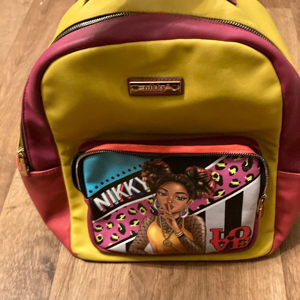 Nikky by Nicole Lee Graphic Design LOVE Backpack